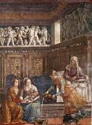 GHIRLANDAIO, Domenico Birth of Mary France oil painting artist